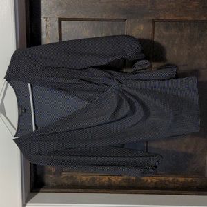 Ann Taylor polka dot blouse size 6